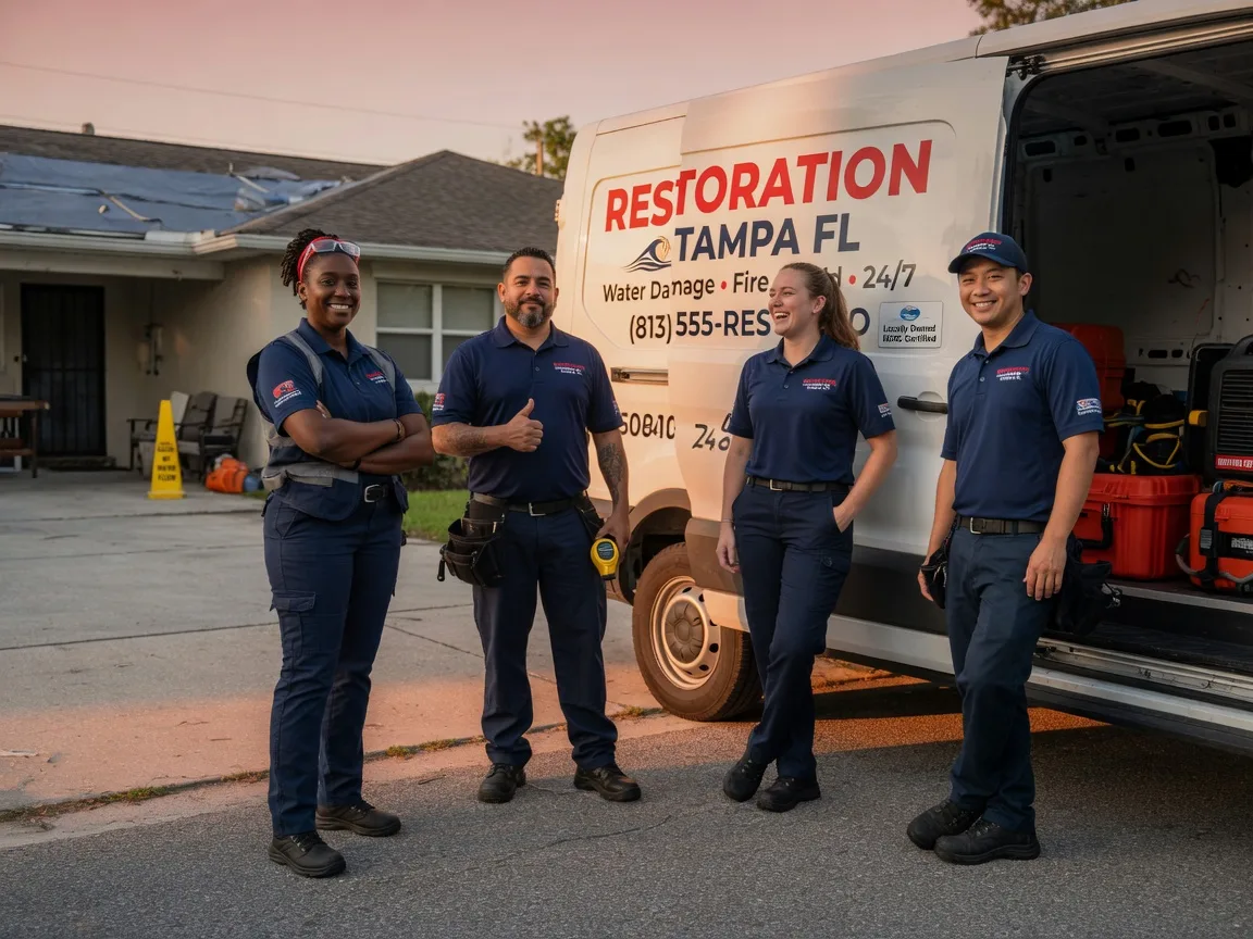 Water Damage Restoration company in Tina, MO