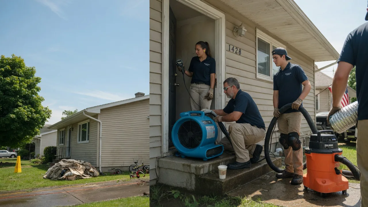 Water Damage Restoration in Tina, MO near me